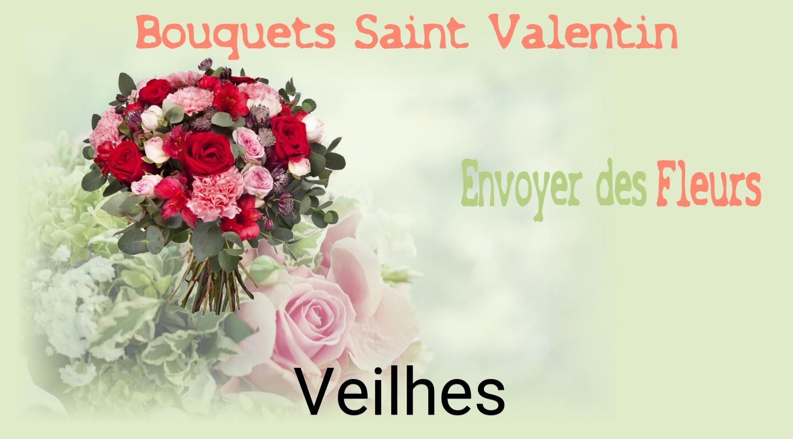Roses de Saint-Valentin livrées à Veilhes